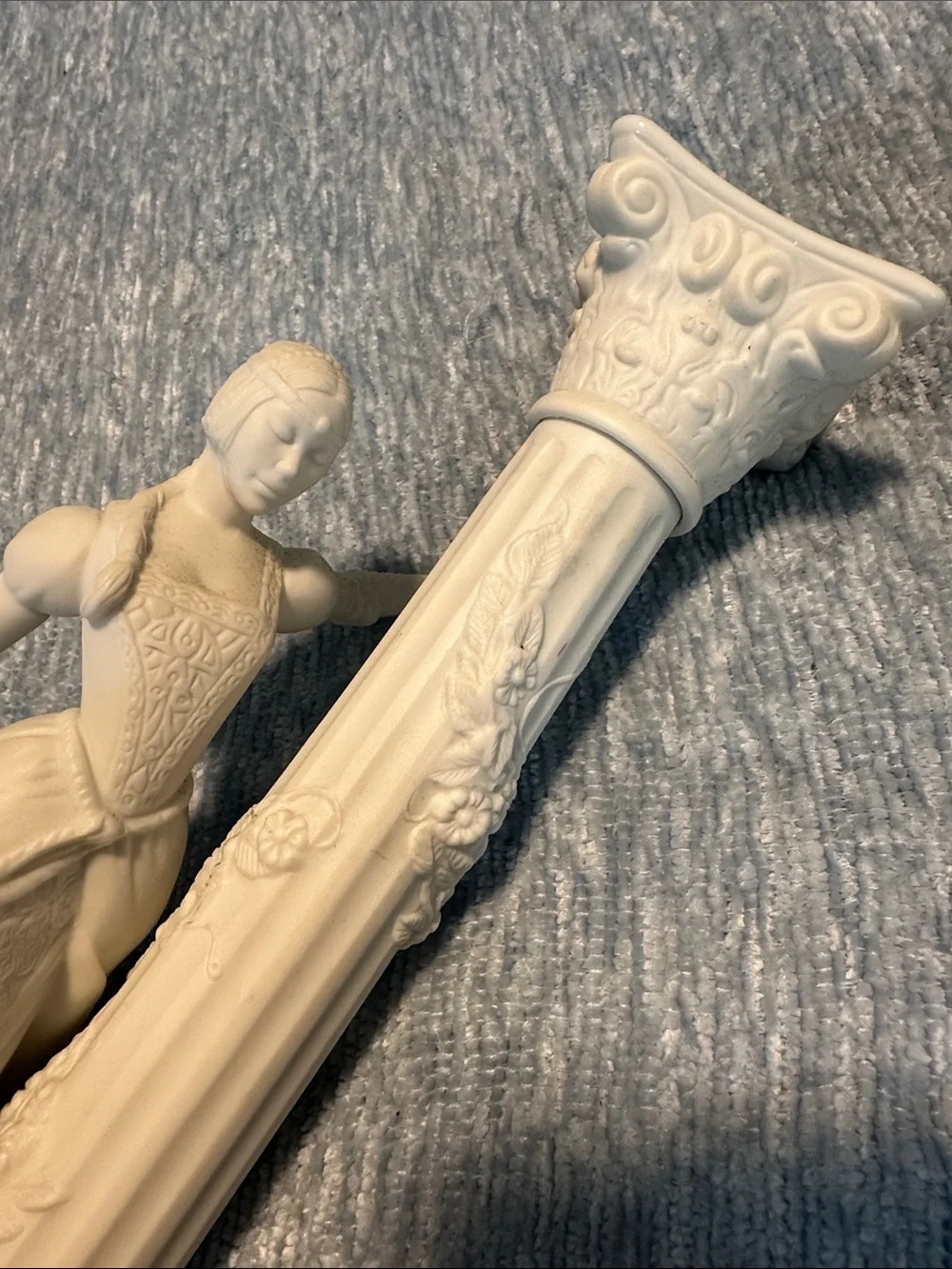 Franklin Mint Porcelain Romeo and Juliet Candlesticks